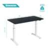 Costway Electric 55''x28'' Standing Desk Sit To Stand Workstation Dual Motor -Costway GUEST 7e5d173d 41f1 4528 8544 503e1021d87c