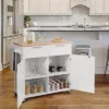 Costway Rolling Kitchen Cart Island Heavy Duty Storage Trolley Cabinet Utility White 1 Costway Rolling Kitchen Cart Island Heavy Duty Storage Trolley Cabinet Utility White -Costway GUEST 7fb9b78e b983 4d21 8c95 9f78f75d42f3
