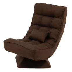 Costway 360° Swivel Floor Chair 5-Level Adjustable Lazy Chair W/ Massage Pillow GreyBlackBrown 24 Costway 360° Swivel Floor Chair 5-Level Adjustable Lazy Chair W/ Massage Pillow GreyBlackBrown -Costway GUEST 82839085 0c83 4439 ad81 e3dd59db1b63