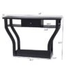 Costway Black Accent Console Table Modern Sofa Entryway Hallway Hall Furniture W/Drawer -Costway GUEST 83206be6 69a4 4b9c bde3 a947752922d8