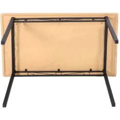 Costway 47'' Dining Table Modern Rectangular Kitchen With Spacious Tabletop & Steel Legs -Costway GUEST 83565fce 415b 46cf 8bf4 a9835d885eca