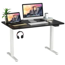 Costway Ergonomic Electric Adjustable Standing Up Desk Dual Motor W/ Controller -Costway GUEST 85559d1b 3e9a 4a48 b715 e0225680d6d3