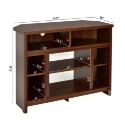 Costway Corner TV Stand Entertainment Console Center W/Adjustable Shelves -Costway GUEST 87e3fd7e 41e5 41dc ae42 055abb69f1a7