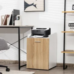 Costway File Cabinet With 2 Drawers Mobile Filing Cabinet W/Wheel For Letter Size -Costway GUEST 87f90314 e7f3 4afe 8c34 c15aef29b0ea