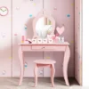 Costway Kids Vanity Set Princess Makeup Dressing Play Table Set W/Mirror -Costway GUEST 8d438ba3 ef15 4759 b3a2 2d4229fb2d3a