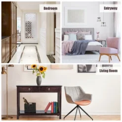 Costway Console Table Accent Sofa Side Table With Drawer Shelf Entryway Espresso -Costway GUEST 8e91d1e4 37b4 4f75 9718 0bf03f3dc479