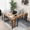Costway Industrial L-Shaped Corner Computer Desk Office Workstation W/ Storage Shelves 2 Costway Industrial L-Shaped Corner Computer Desk Office Workstation W/ Storage Shelves -Costway GUEST 8f99c1bd 8334 4dbd a75c 5be71cbf3f64
