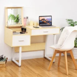 Costway Vanity Table Flip Top Square Makeup Table Writing Table 12 Costway Vanity Table Flip Top Square Makeup Table Writing Table -Costway GUEST 901fb3b4 e6d3 4c8e 8569 cc9fe8f1ae64