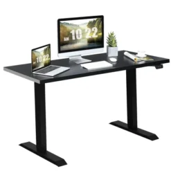Costway 48'' Electric Sit To Stand Desk Adjustable Standing Workstation -Costway GUEST 91a8b62a 585e 43b4 928f 72d7138f7d24