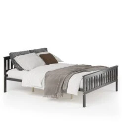 Costway Queen Wood Platform Bed With Headboard And Footboard Mattress Foundation 19 Costway Queen Wood Platform Bed With Headboard And Footboard Mattress Foundation -Costway GUEST 9411e766 f052 41e2 829a 647c1b7100e3