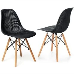 Costway 2PCS Modern DSW Dining Chair Office Home W/ Mesh Design Wooden Legs 23 Costway 2PCS Modern DSW Dining Chair Office Home W/ Mesh Design Wooden Legs -Costway GUEST 9436716b dcd9 4ae4 94cf 15ae477fd6c3