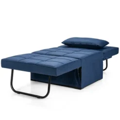 Costway 4 In 1 Multi-Function Sofa Bed Convertible Sleeper Folding Ottoman -Costway GUEST 943b0a58 21b6 4acd b568 d57e808e1f09
