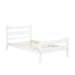 Costway Twin Size Platform Bed Frame Foundation W/Headboard &Wood Slat Support -Costway GUEST 946b649e b3fc 4719 bfb4 09067066cf75