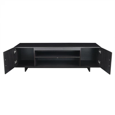 Costway Modern TV Stand Media Entertainment Center For TV's Up To 65'' W/Storage Cabinet 7 Costway Modern TV Stand Media Entertainment Center For TV's Up To 65'' W/Storage Cabinet - Image 5