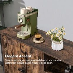 Costway 2-Door Industrial Kitchen Storage Cabinet Buffet Sideboard Open Shelves 14 Costway 2-Door Industrial Kitchen Storage Cabinet Buffet Sideboard Open Shelves -Costway GUEST 989fd4ff d3c4 4136 858c 1a82fb4190cf