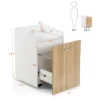 Costway File Cabinet With 2 Drawers Mobile Filing Cabinet W/Wheel For Letter Size 1 Costway File Cabinet With 2 Drawers Mobile Filing Cabinet W/Wheel For Letter Size -Costway GUEST 9c90744d fec6 488d 8834 a1ac29c96c0c