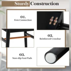 Costway Nightstand Modern Bedside End Table With Storage Drawer & Solid Wood Legs -Costway GUEST 9e9e08c7 8dbf 4db9 9215 bc2ed33310f2