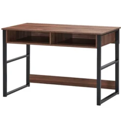 Costway Home Office Computer Desk 2 Drawers Makeup Vanity Console Table Vintage -Costway GUEST 9efe8731 6212 4938 9d72 50f33fca3743