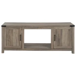 Costway 62'' Farmhouse TV Stand Entertainment Center For TVs Up To 70 Inches Natural -Costway GUEST a1105a8e ffd9 4126 ae78 33ac518c7b5c