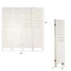 Costway 4 Panel Folding Privacy Room Divider Screen Home Furniture 5.6 Ft Tall White -Costway GUEST a2402789 187a 4d4c 9d40 f4c026511ae5