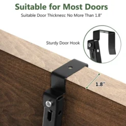 Costway Over The Door Pantry Organizer Wall Mounted Spice Rack W/ 6 Adjustable Shelves -Costway GUEST a2ff5126 2666 4382 86b9 0d365abe9e1d