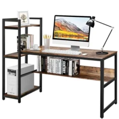 Costway Multi-Functional Computer Desk With 4-tier Storage Shelves 27 Costway Multi-Functional Computer Desk With 4-tier Storage Shelves -Costway GUEST a445ce20 33e0 4c25 a2b8 e82dbaee6fd5