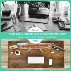 Costway Computer Desk Writing Workstation Study Laptop Table Home Office -Costway GUEST a69e6d91 78af 4479 9408 c7cc6ed1c457