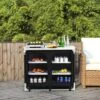 Costway Portable BBQ Aluminum Camping Table Kitchen Cook Station W/ Storage Organizer -Costway GUEST a7bf3569 58cb 449a 91ee 6c0c1a26e011