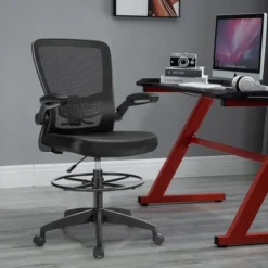 Costway Tall Office Chair Adjustable Height W/Lumbar Support Flip Up Arms 13 Costway Tall Office Chair Adjustable Height W/Lumbar Support Flip Up Arms -Costway GUEST a7caf831 f780 4811 a9e3 6fea4b76175e