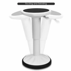 Costway Wobble Chair Height Adjustable Active Learning Stool Sitting Home Office Silicone White -Costway GUEST aace11de f0c8 4af9 99c4 a55a2b0a7828