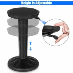 Costway Wobble Chair Height Adjustable Active Learning Stool Sitting Home Office -Costway GUEST ab1a9ad2 e190 4126 9f5c 66571c11f240
