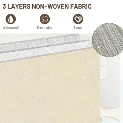 Costway Stackable Large Bins Cubes W/Lids Storage Organizers W/Linen&Oxford Fabric 4 Sets 9 Costway Stackable Large Bins Cubes W/Lids Storage Organizers W/Linen&Oxford Fabric 4 Sets - Image 7