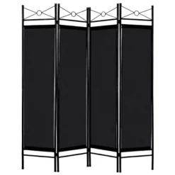 Costway 4 Panel Room Divider Privacy Screen Home Office Fabric Metal Frame -Costway GUEST b0802015 42c5 4955 9a3e 1a41423bf56c