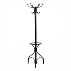 Costway Metal Coat Hat Rack Organizer Clothes Hanger Hooks Tree Stand Umbrella Holder -Costway GUEST b172a886 9304 446b ad96 4b08500869b6