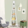 Costway 5 Tier Corner Ladder Shelf Floor Stand Shelves Bookshelf Display Bookcase 2 Costway 5 Tier Corner Ladder Shelf Floor Stand Shelves Bookshelf Display Bookcase -Costway GUEST b6553efd 13a4 492a 9df6 0e3aeec559ba