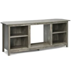 Costway 58'' 2-Tier TV Stand Entertainment Media Center Console Up To 65'' Grey -Costway GUEST b7ca2c7e 581d 4ba6 b498 b97dbc77c248