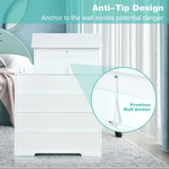 Costway 3-Tier Wooden Dollhouse Bookcase Children's Bookshelf In Kid's Room Gift For 3+ 15 Costway 3-Tier Wooden Dollhouse Bookcase Children's Bookshelf In Kid's Room Gift For 3+ -Costway GUEST ba0f3de0 18b7 4d47 9e2e c604dbc9ac1e