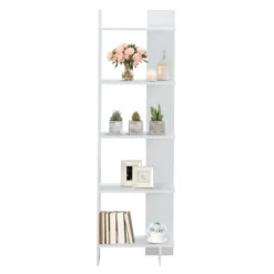 Costway Set Of 2 Bookcase Storage 5-Tier Open Shelf Display Room Divider -Costway GUEST bb281b90 02cf 4568 8934 8727005f83a6