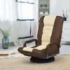 360-Degree Swivel Gaming Floor Chair With Foldable Adjustable Backrest -Costway GUEST bbf0b14d 1c6c 4494 abed 5158f941ebda