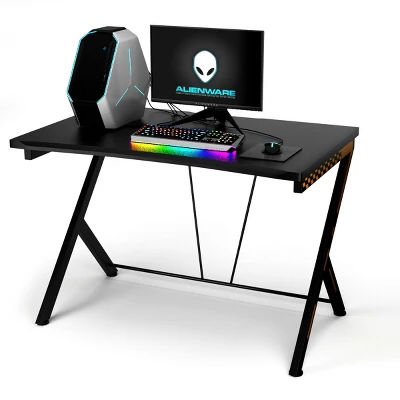 Costway Gaming Desk Computer Desk PC Laptop Table Workstation Home Office Ergonomic New 11 Costway Gaming Desk Computer Desk PC Laptop Table Workstation Home Office Ergonomic New - Image 9