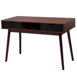 Costway 48'' Computer Desk Study Workstation Laptop Table Home Office W/ Drawers -Costway GUEST bc29b57e 8a39 4aea a9dc af830b1436d1