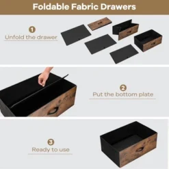 Costway 3 Drawer Dresser W/Top Shelf Storage Tower Cabinet For Bedroom Hallway Nursery 18 Costway 3 Drawer Dresser W/Top Shelf Storage Tower Cabinet For Bedroom Hallway Nursery -Costway GUEST bd8b2065 efad 4f43 9040 f9ae30e5eb3b