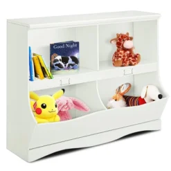 Costway Kids Storage Unit Bookshelf Bookcase Toy Organizer Bookshelf Bookcase -Costway GUEST be7081d9 2104 43b9 a79b 75eeffb1d692