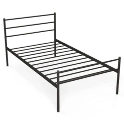 Costway Twin Metal Bed Frame Mattress Foundation No Box Spring Needed -Costway GUEST bf11362f b406 4b70 b775 68202a1539f2
