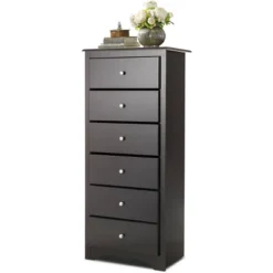 Costway 6 Drawer Chest Dresser Clothes Storage Bedroom Tall Furniture Cabinet -Costway GUEST c0ab5dd9 c2c8 4e26 9d8c c4266f7a74d6