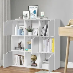 Costway 9 Cube Bookcase Cabinet Wood Bookcase Storage Shelves Room Divider Organization 14 Costway 9 Cube Bookcase Cabinet Wood Bookcase Storage Shelves Room Divider Organization -Costway GUEST c117d309 dfb1 4aae 9e39 27648adc44d4