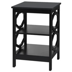 Costway 3-tier Nightstand Sofa Side End Accent Table Storage Display Shelf WhiteBlackEspressoGrey -Costway GUEST c4d2c59b e0ad 4631 aa73 09d4031acbd9