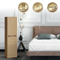 Costway 8'' Gel Infused Memory Foam Mattress Jacquard Firm Hybrid Pressure Relief QueenFull -Costway GUEST c5112815 e719 481a b261 52475def6a61