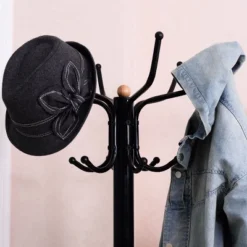 Costway Metal Coat Hat Rack Organizer Clothes Hanger Hooks Tree Stand Umbrella Holder -Costway GUEST c5280e66 36c3 4f19 ba41 a0b8a2c12054