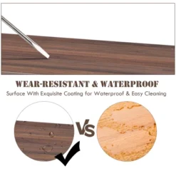 Costway 6 Drawer Dresser Wood Chest Of Drawers Storage Freestanding Cabinet Organizer -Costway GUEST c5638c46 d7a9 478e 846b 2cfee9a26899